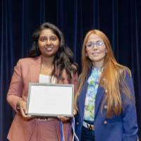 Dr. Suhila with Pranitha